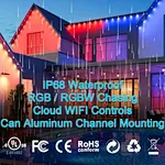 permanent exterior holiday lights